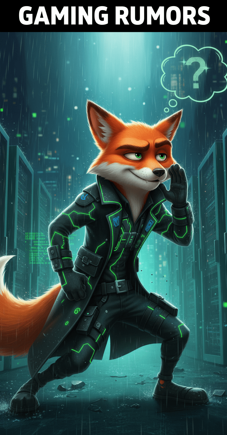 Black Spy Cinefox dressed in Chaotic Green and Black Watch Dogs theme. Representing the Gaming Rumors Category for Cinesist.com