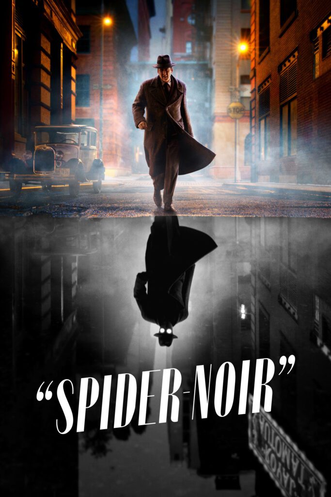 Official poster for the TV series Spider-Noir – Season 1 (2026).