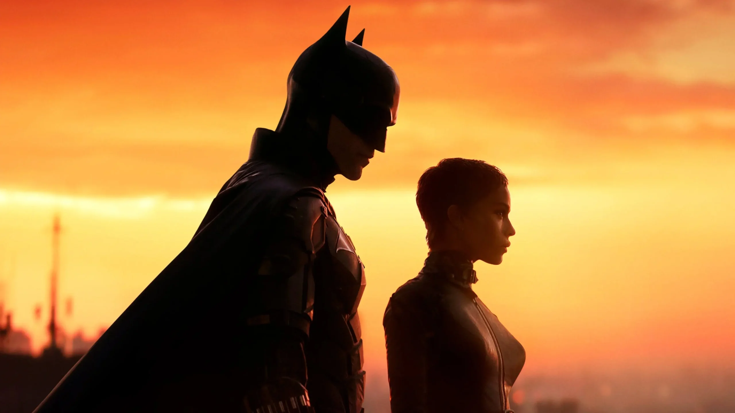 Production still from The Batman (2022).