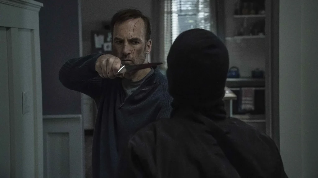 Movie still from Nobody (2021).