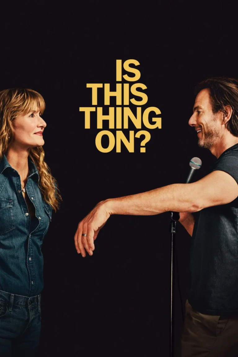 Official poster for the movie Is This Thing On? (2025).