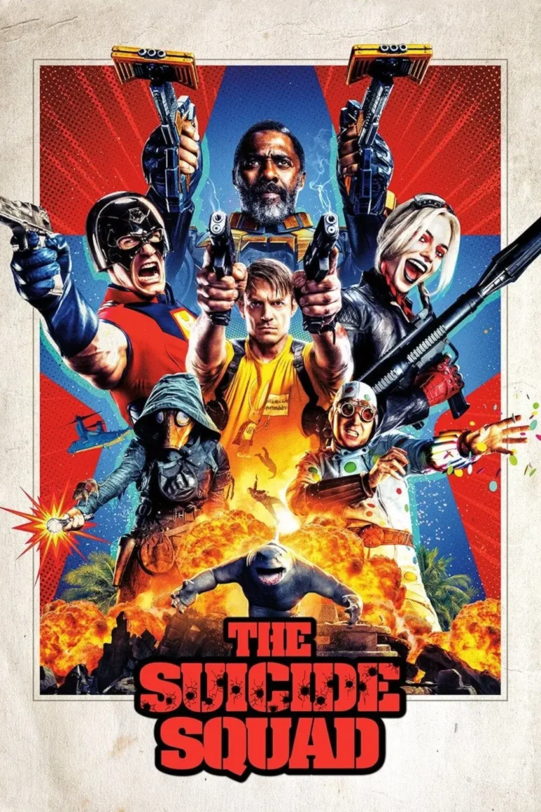 Official poster for the movie The Suicide Squad (2021).