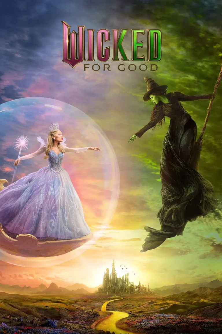 Official poster for the movie Wicked: For Good (2025).