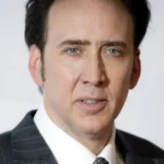 Official headshot photo of person: Nicolas Cage.
