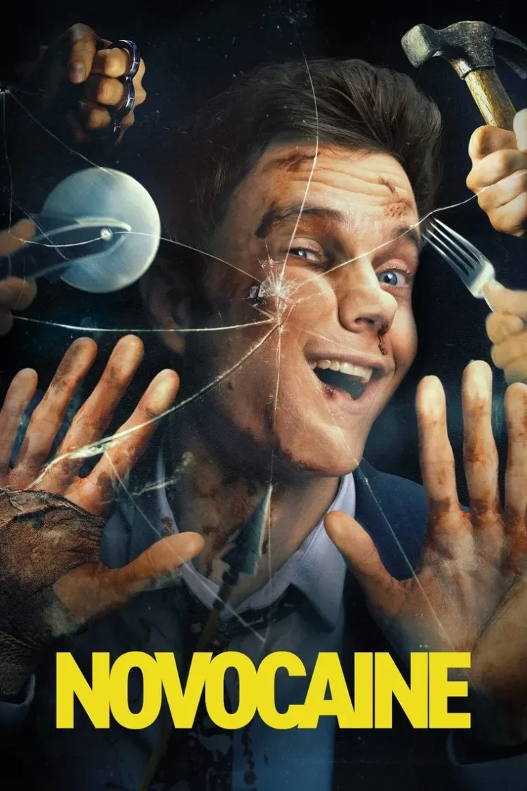 Official movie poster for Novocaine (2025)